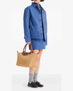 Große Le Pliage Reisetasche - Braun le-pliage