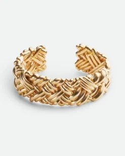 Großer Intreccio Armreif-Gold - Damen