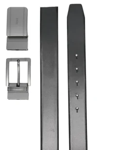 Gürtel mit Logo - Schwarz