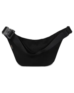 Gürteltasche mit doppeltem Reißverschluss - Schwarz