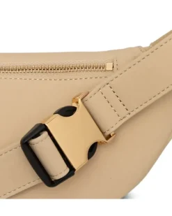 Gürteltasche mit Logo-Detail - Nude