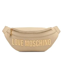 Gürteltasche mit Logo-Detail - Nude
