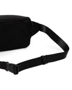Gürteltasche mit Logo-Prägung - Schwarz