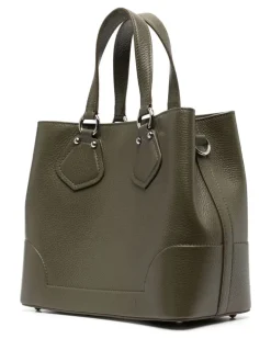 Gürteltasche mit Logo-Print - Grün