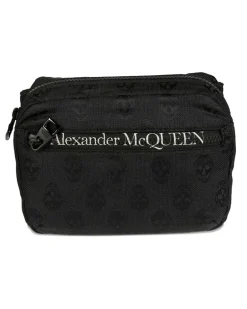 Gürteltasche mit Logo-Print - Schwarz