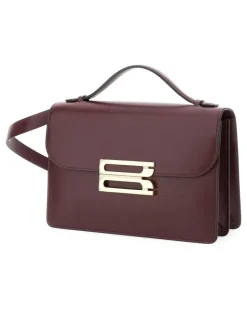 Gürteltasche mit Logo-Schild - Rot