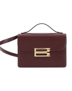 Gürteltasche mit Logo-Schild - Rot