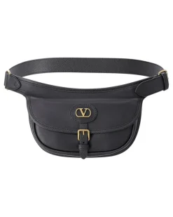 Gürteltasche mit Logo Schwarz