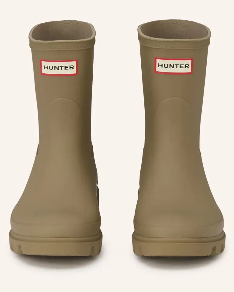 Gummi-Boots Downpour Short beige Oliv