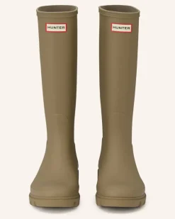 Gummistiefel Downpour Tall beige Oliv