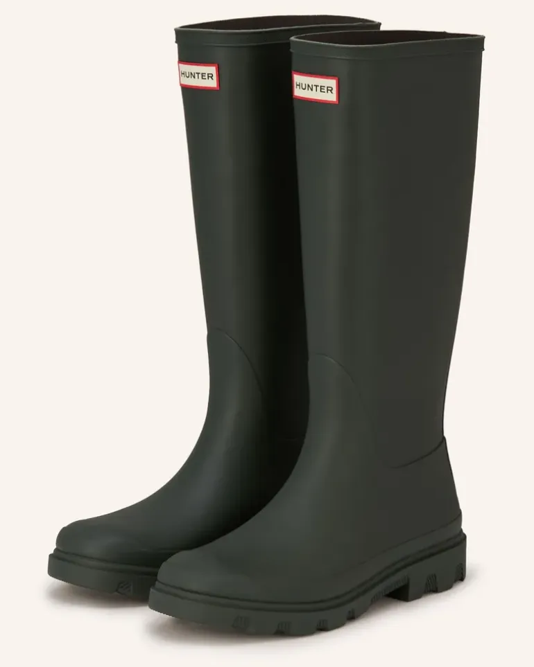 Gummistiefel Downpour Tall gruen DunkelgrüN