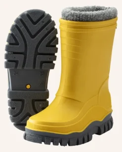Gummistiefel Mit Innenschuh gelb