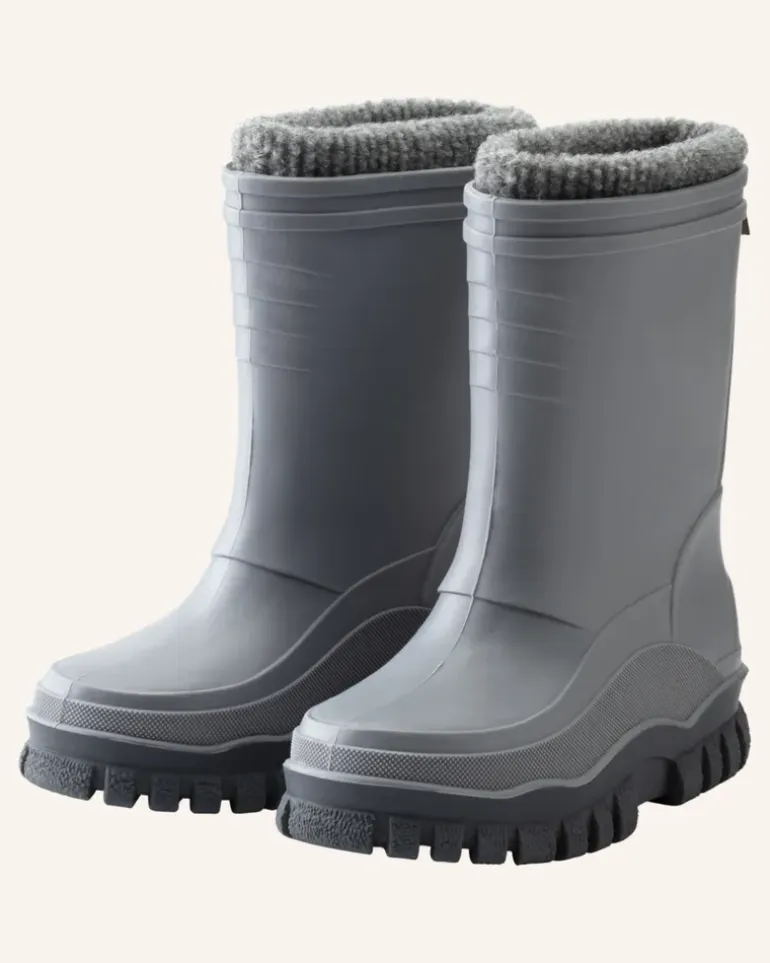 Gummistiefel Mit Innenschuh grau Blaugrau