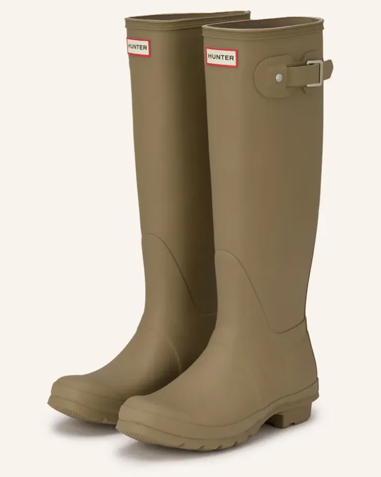 Gummistiefel Original Tall beige Oliv