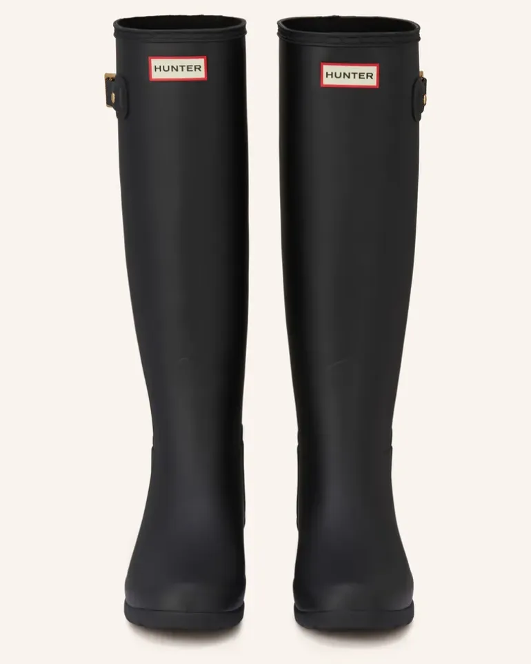 Gummistiefel Refined Gold Trim Tall schwarz