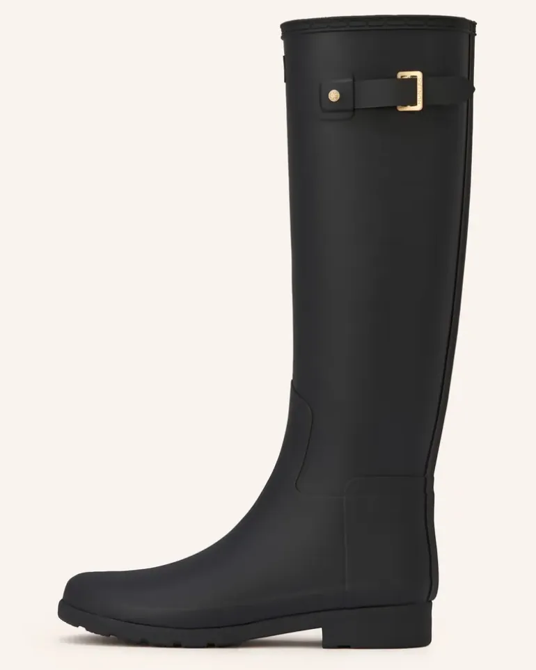 Gummistiefel Refined Gold Trim Tall schwarz