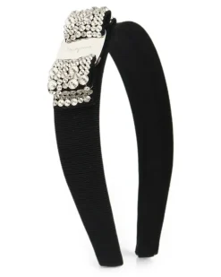 Haarreif mit Vara-Schleife - Schwarz