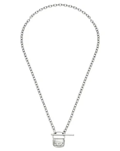 Halskette aus Edelstahl - Halsketten - Unisex - Silber