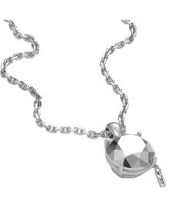 Halskette aus Sterlingsilber mit Diamantschliff - Halsketten - Unisex -