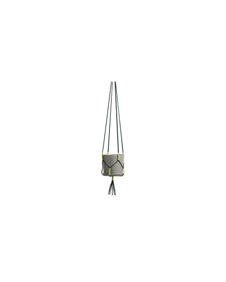 Halterung für Blumentopf Phanta Plant Hanger - Grün - Recyceltes Polyester - Designer Phanta