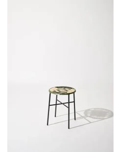 Handgeflochtener Hocker Multi