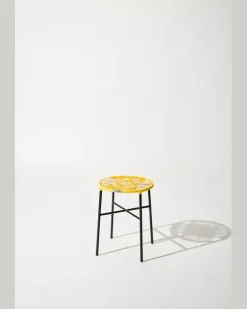 Handgeflochtener Hocker Multi