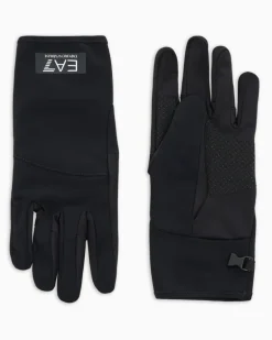 Handschuhe aus Funktionsgewebe mit Touch Soft Accessories Schwarz