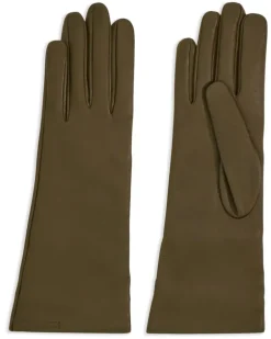 Handschuhe mit Kaschmirfutter - Grün