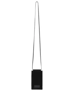 Handyhülle aus Leder - Schwarz