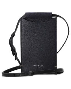 Handytasche aus Leder - Blau