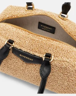 Henkeltasche Antigona East-West Mini antigona Beige
