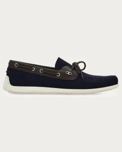 Herren Bootsschuh Blau Größe
