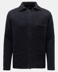 Herren - Cardigan 'Chunky' navy