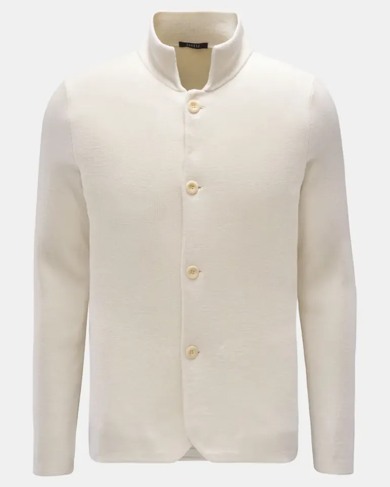 Herren - Cardigan 'Foggy' creme