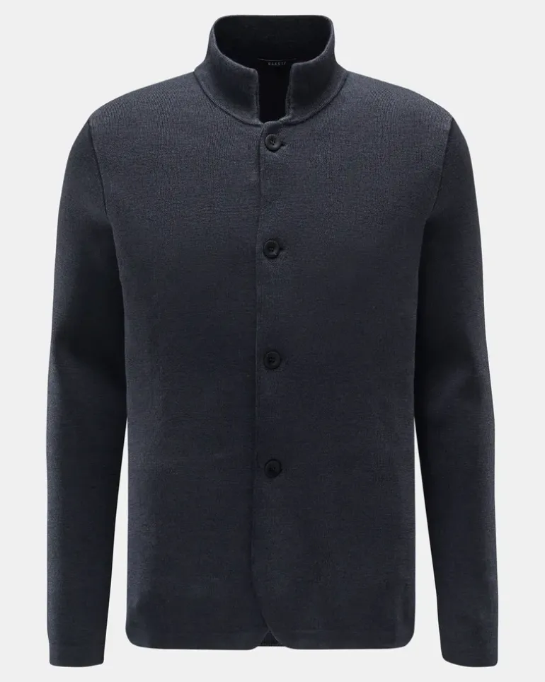Herren - Cardigan 'Foggy' graublau