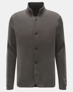 Herren - Cardigan 'Foggy' taupe