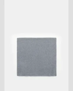 Herren - Cashmere Schal grau