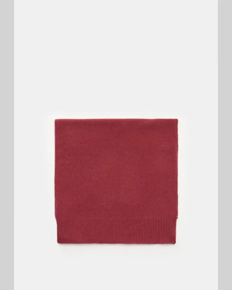Herren - Cashmere Schal rot