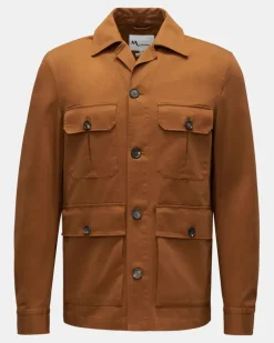 Herren - Field Jacket 'Aabdel' hellbraun