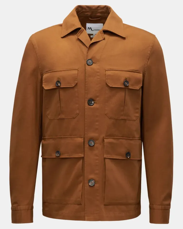 Herren - Field Jacket 'Aabdel' hellbraun