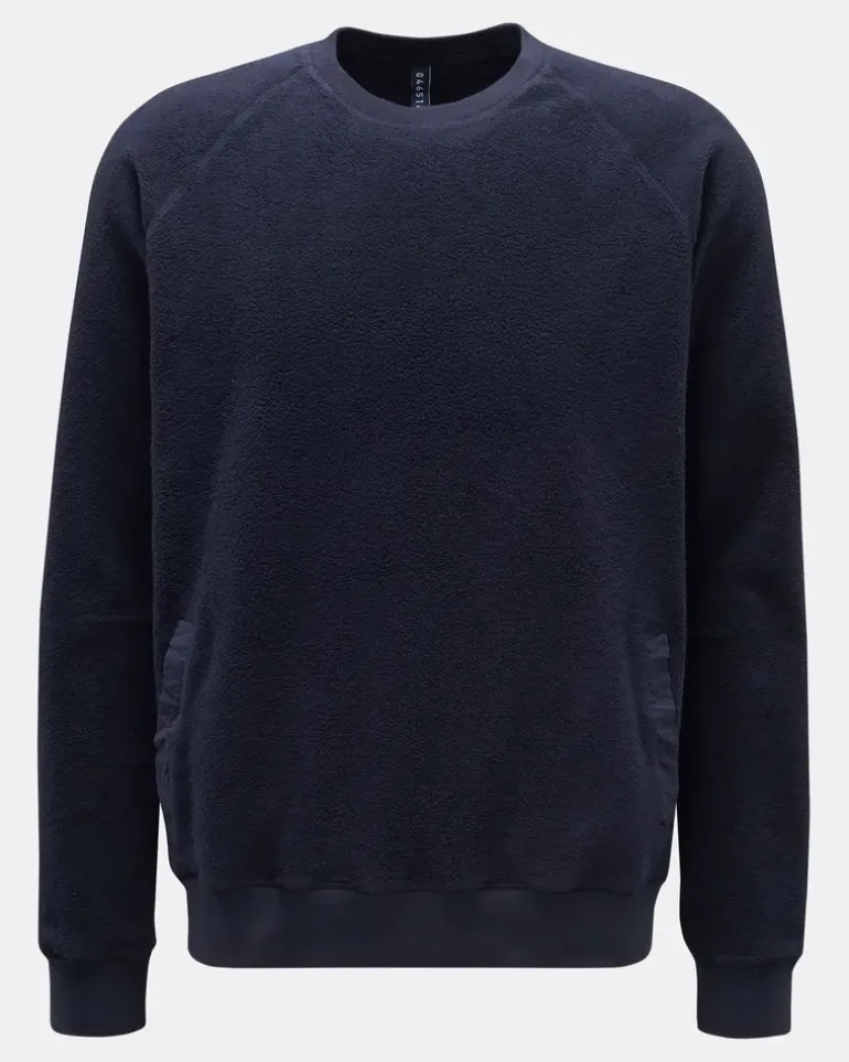 Herren - Fleece-Rundhals-Sweatshirt 'PF Crew' navy