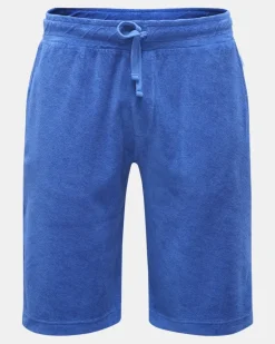 Herren - Frottee-Bermudas 'Oyster' blau