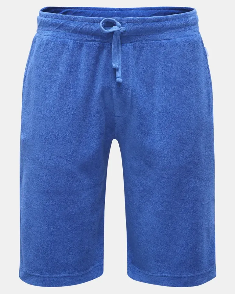 Herren - Frottee-Bermudas 'Oyster' blau