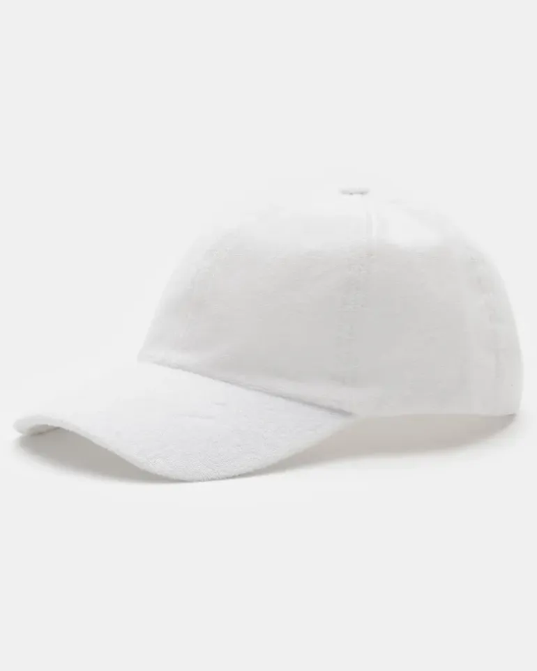 Herren - Frottee-Cap 'Terry Cap' weiß