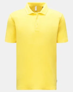 Herren - Frottee-Poloshirt 'Terry Polo' gelb