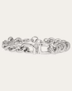 Herren Gancini Chain Armband Orange