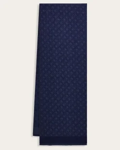 Herren Gancini Chain Schal Blau