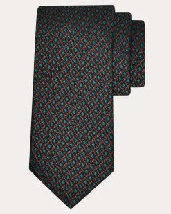 Herren Jacquard-Krawatte - Infinite Inspirations Blau