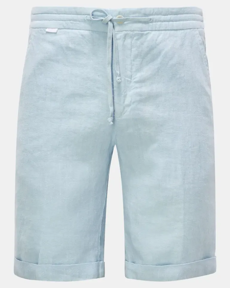 Herren - Leinen-Bermudas 'Linen Bermuda' hellblau