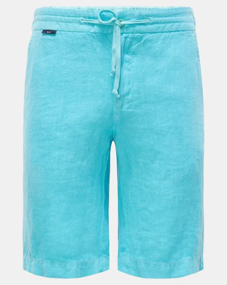 Herren - Leinen-Bermudas 'Linen Bermuda' türkis
